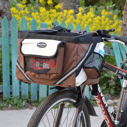 pet bicycle carrier bag