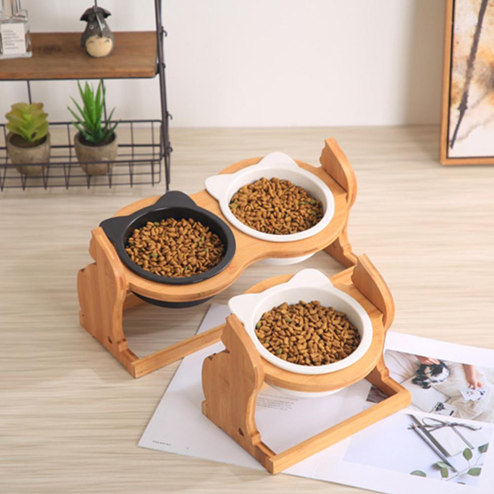 ceramic cat food bowl