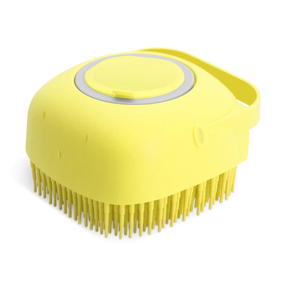 pet dog shampoo massager brush