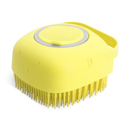 pet dog shampoo massager brush