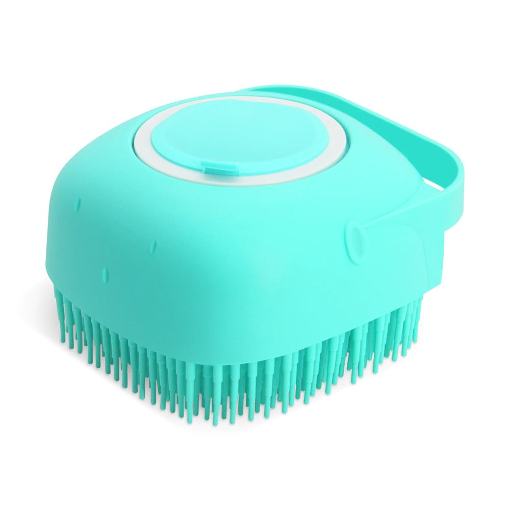 pet dog shampoo massager brush