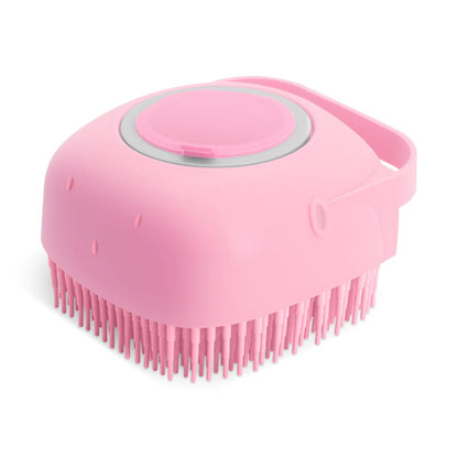 pet dog shampoo massager brush