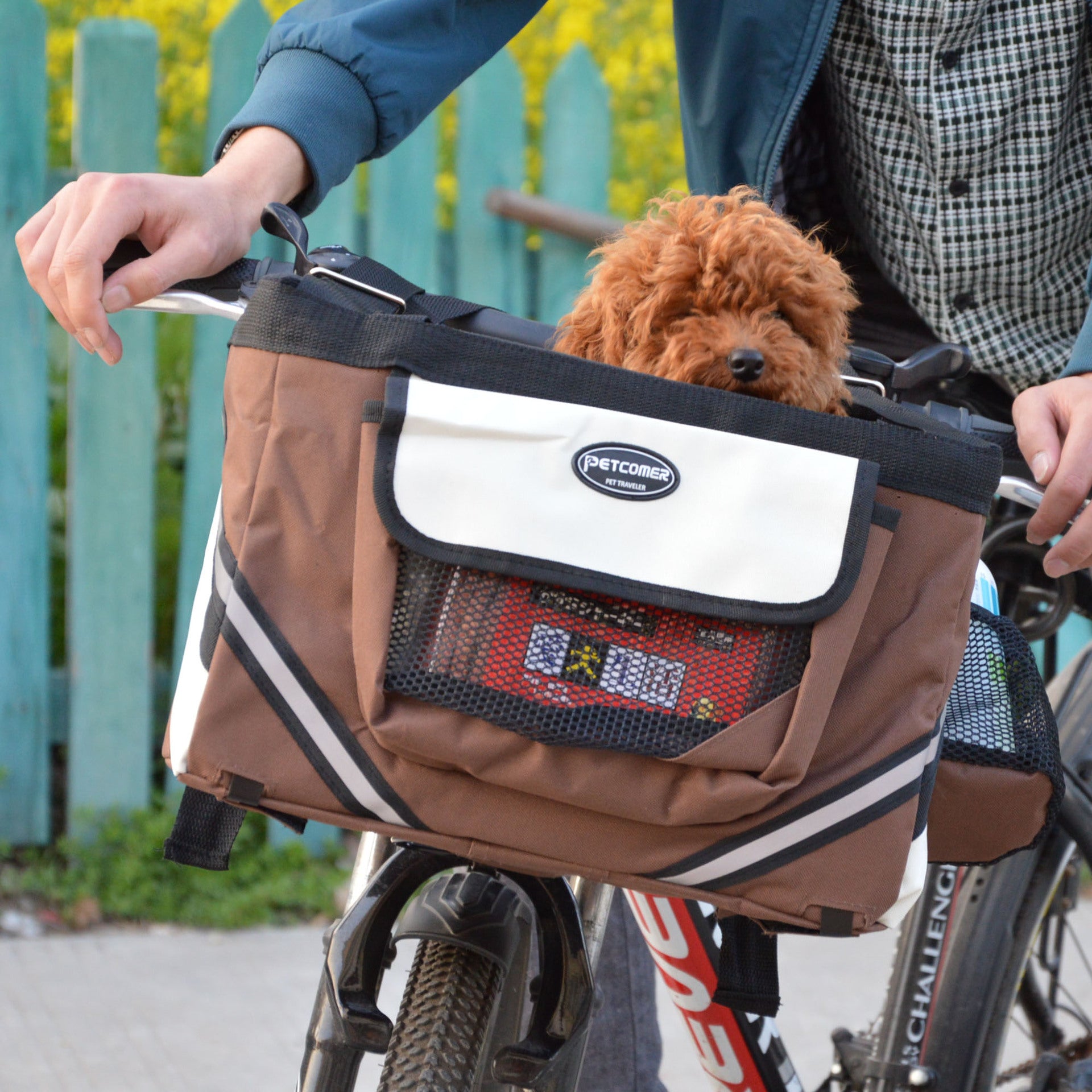 pet bicycle carrier bag