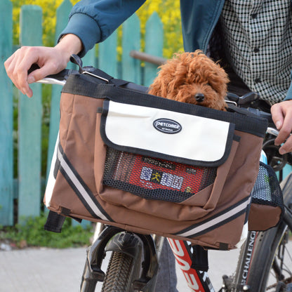pet bicycle carrier bag