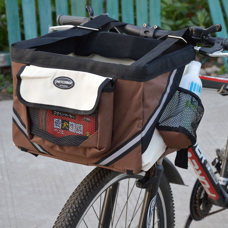 pet bicycle carrier bag