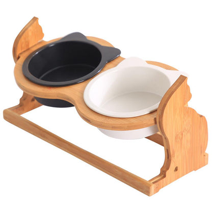 ceramic cat food bowl