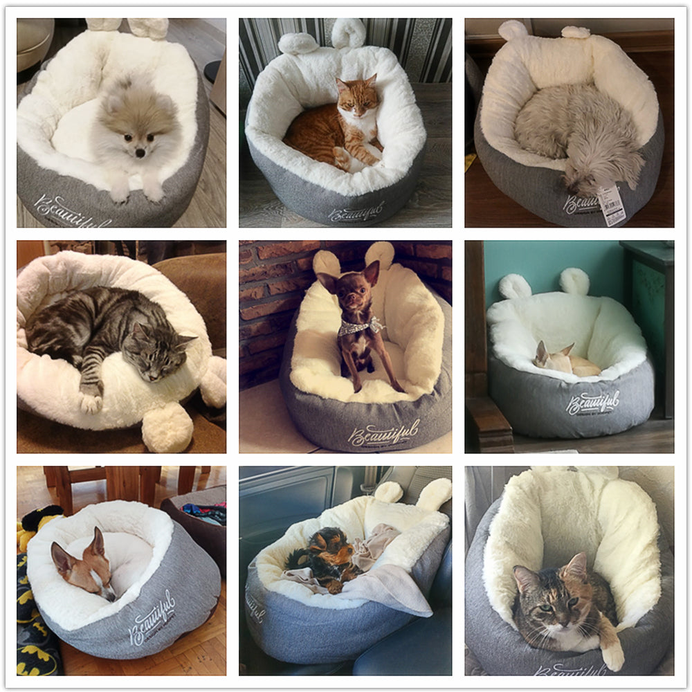Pet Dog Bed Warming Soft Sleeping Bag
