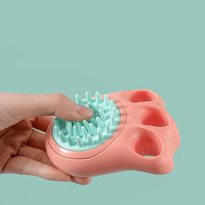 cat massage bath brush