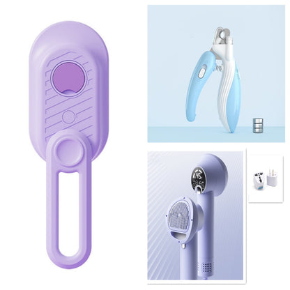 LED pet nail grinder and clipper