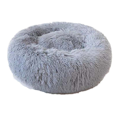 Washable Round plush kennel   