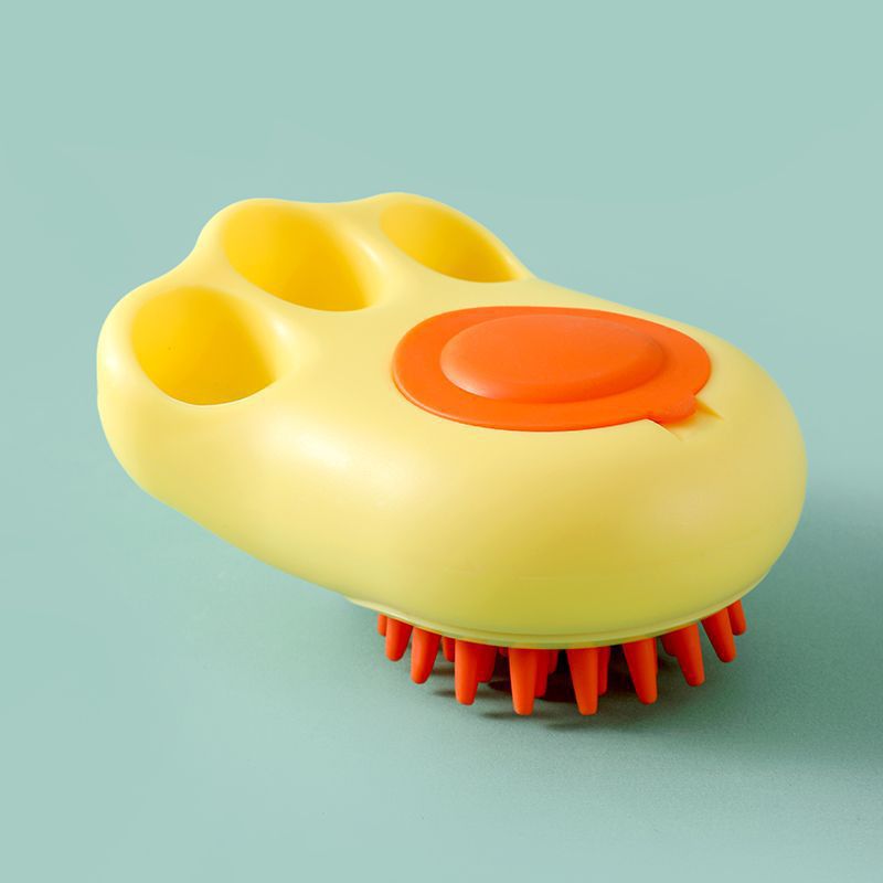 cat massage bath brush