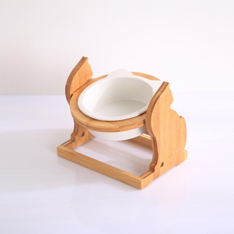ceramic cat food bowl