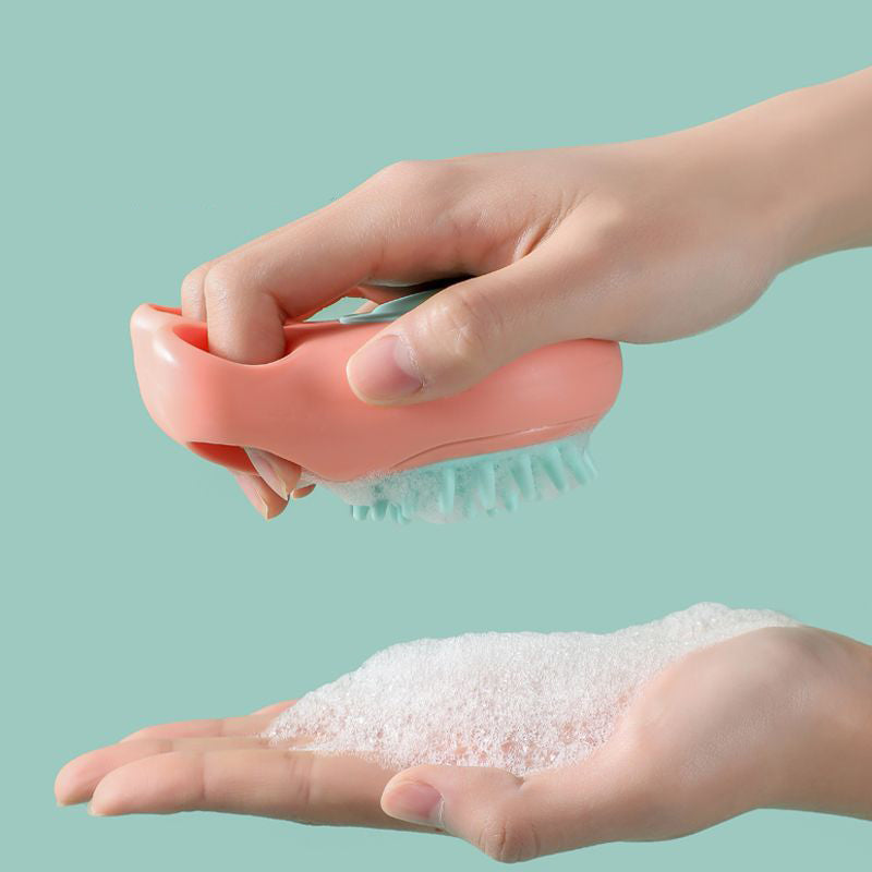 cat massage bath brush