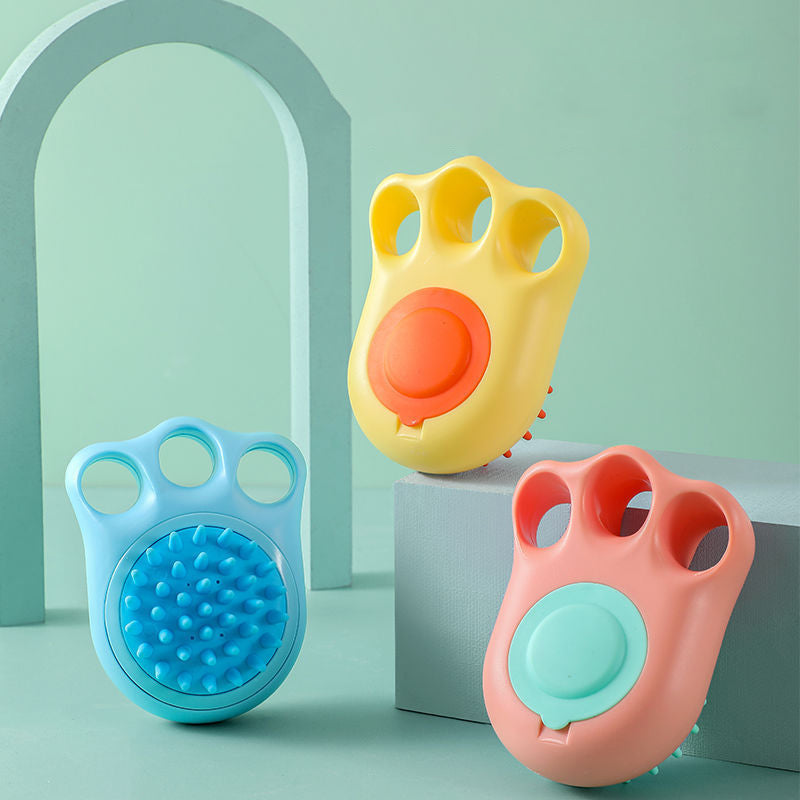 cat massage bath brush