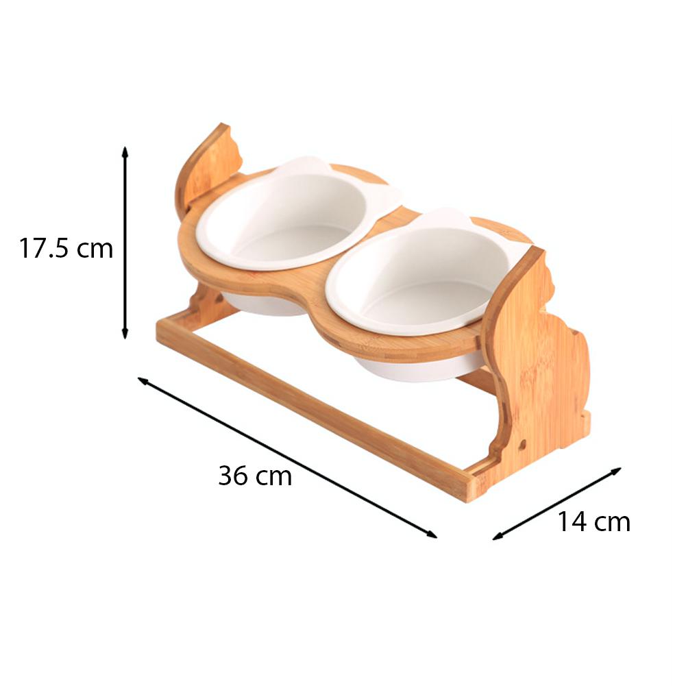 ceramic cat food bowl
