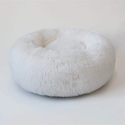 Washable Round plush kennel   