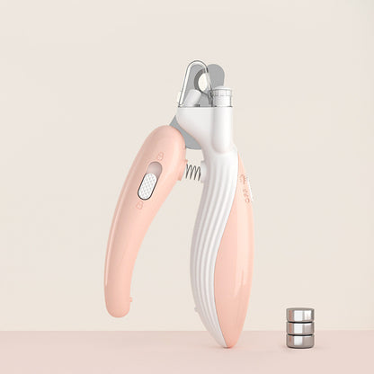 LED pet nail grinder and clipper