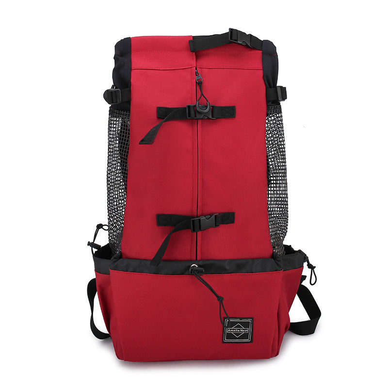 Dog Carrier Backpack Portable Pet Travel Bag