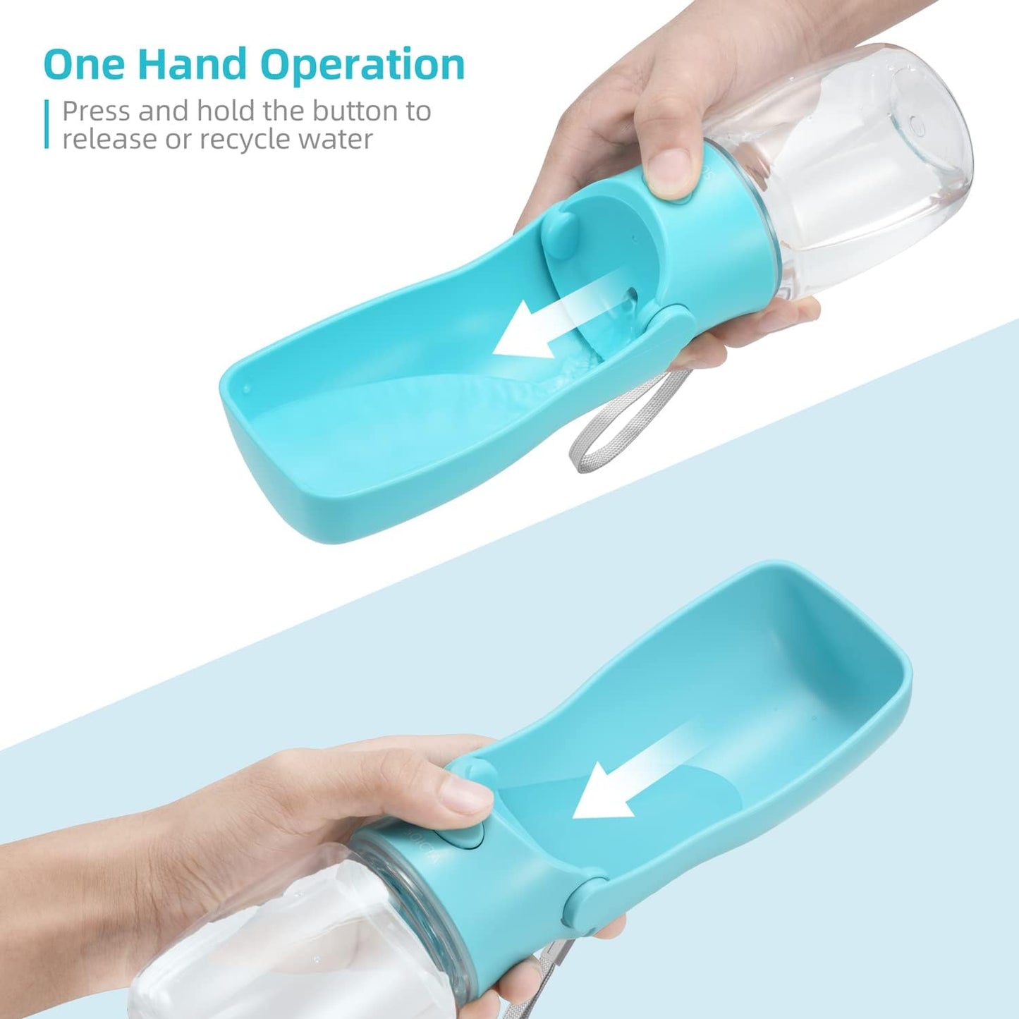 portable dog water bottle