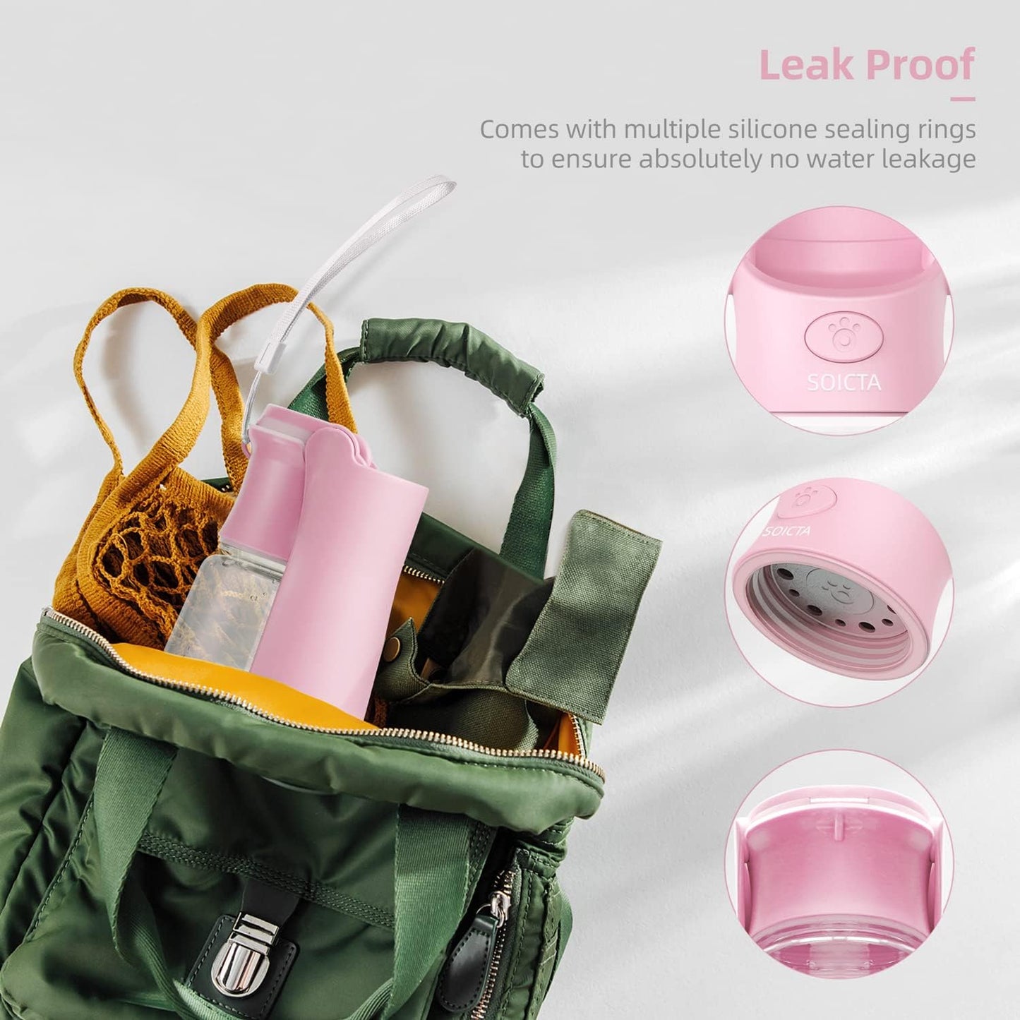 portable dog water bottle