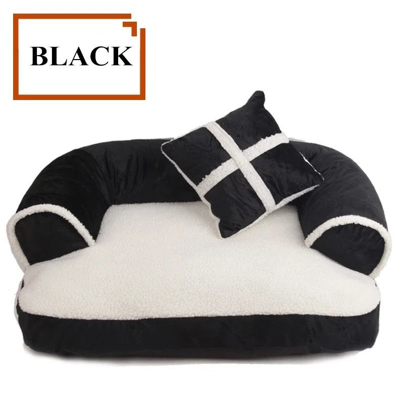 Soft Dog & Cat Bed Warm Winter Pet Sofa