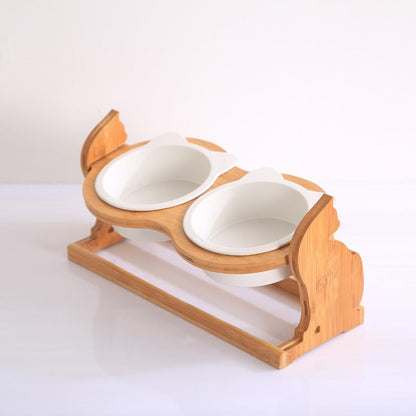 ceramic cat food bowl