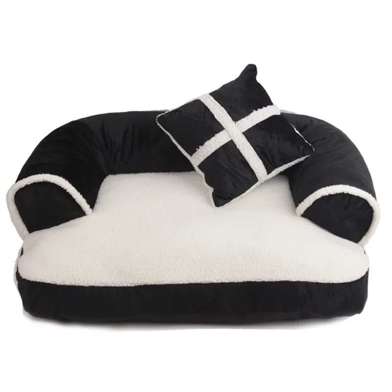 Soft Dog & Cat Bed Warm Winter Pet Sofa