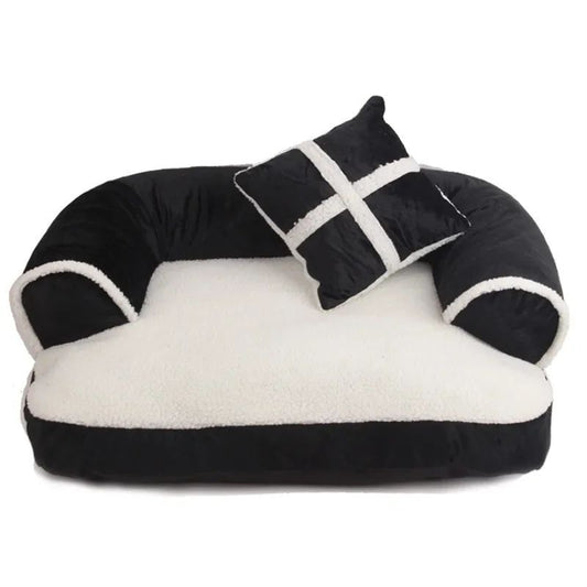 Soft Dog & Cat Bed Warm Winter Pet Sofa