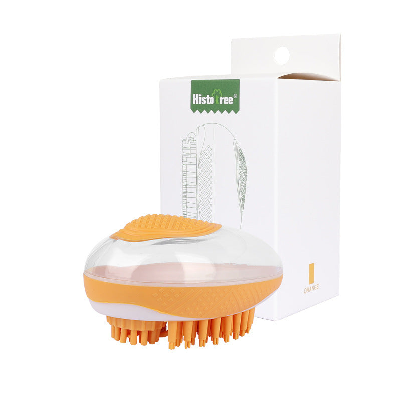 Dog Cat Bath Brush 2-in-1 Pet SPA 