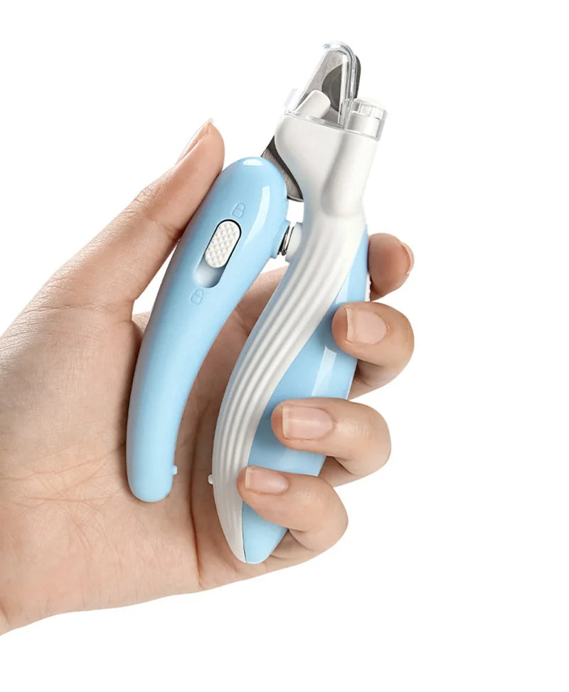 LED pet nail grinder and clipper