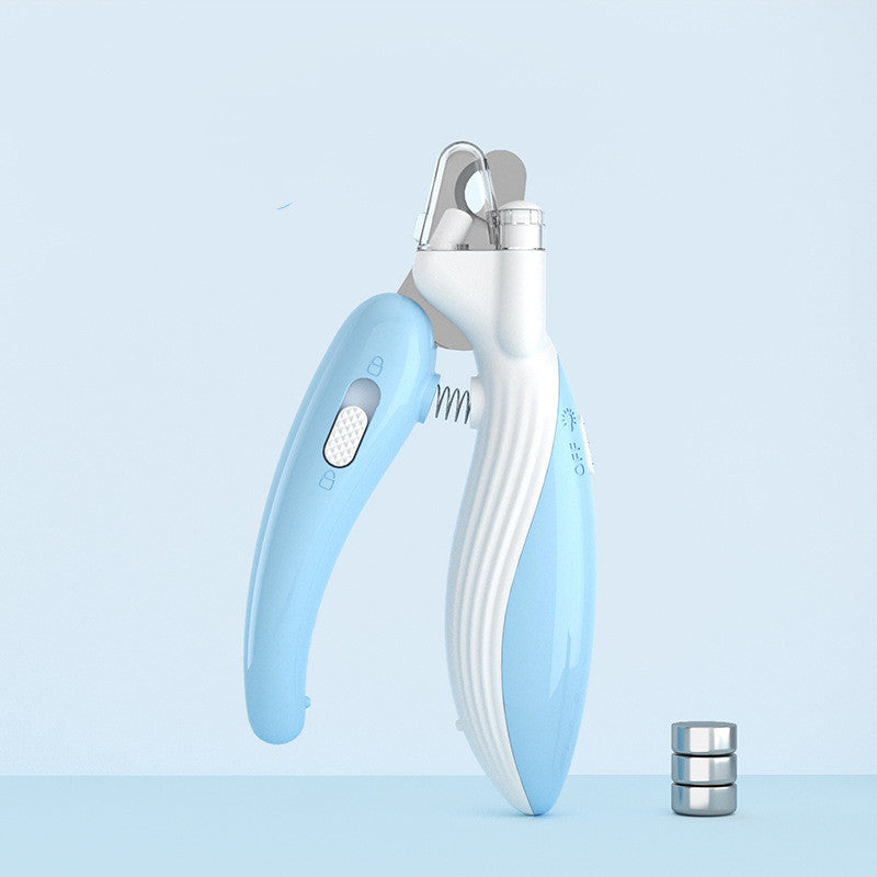 LED pet nail grinder and clipper