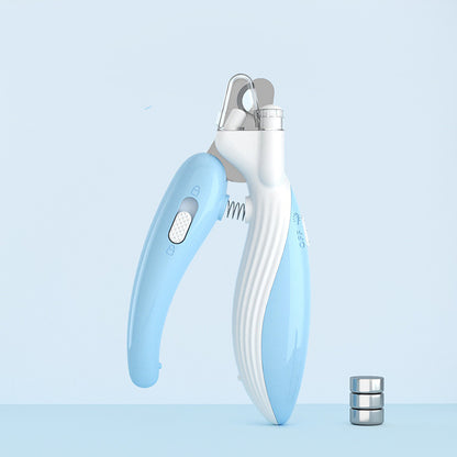 LED pet nail grinder and clipper