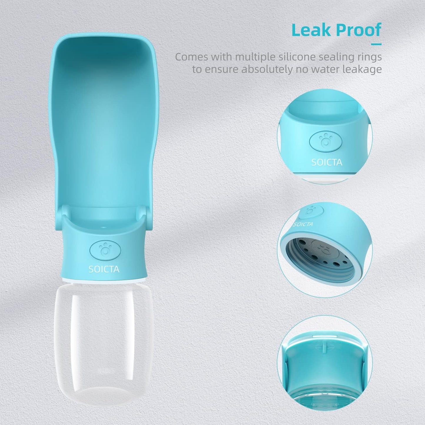 portable dog water bottle