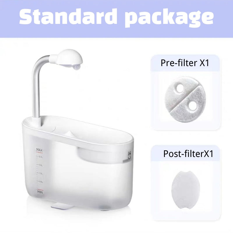 automatic wireless cat water fountain
