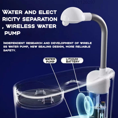 automatic wireless cat water fountain