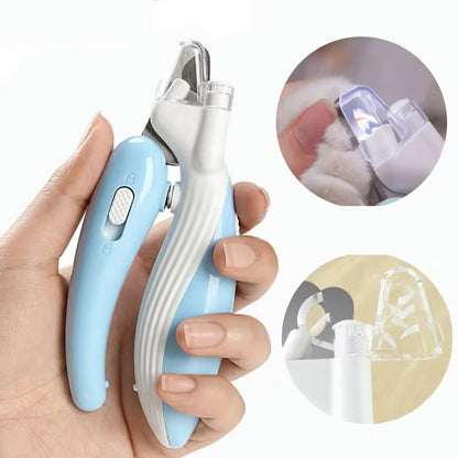 LED pet nail grinder and clipper
