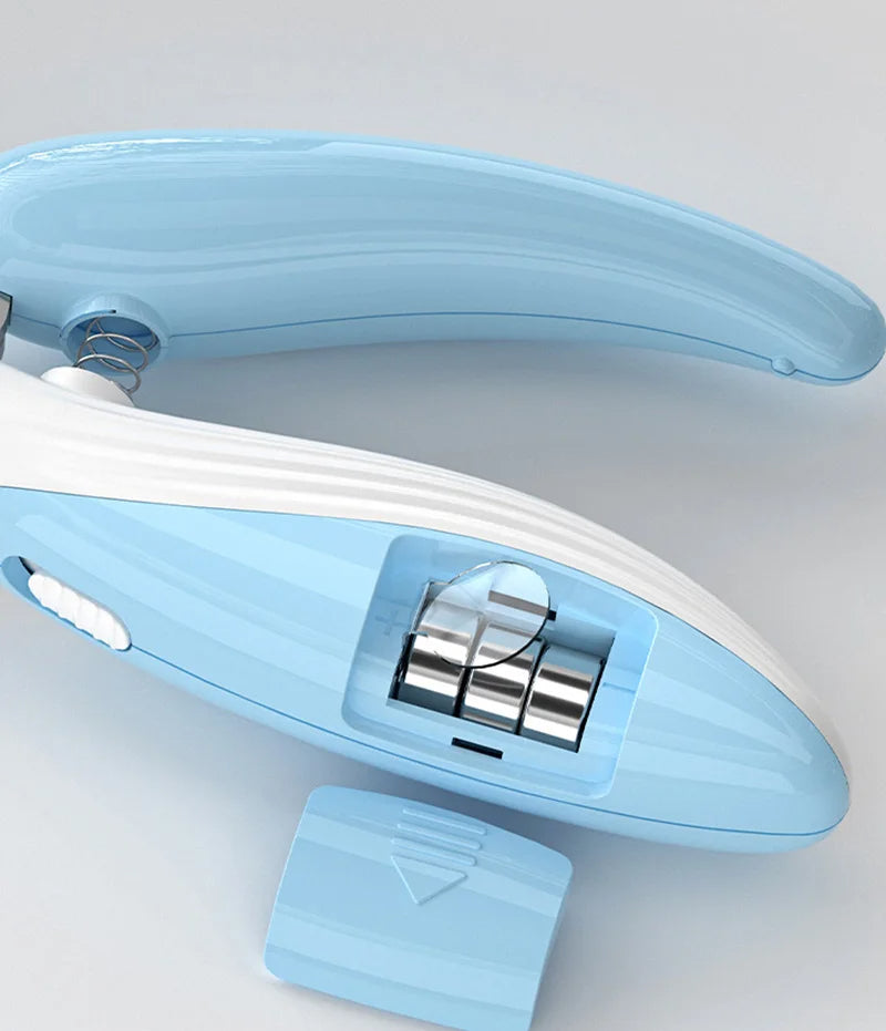 LED pet nail grinder and clipper