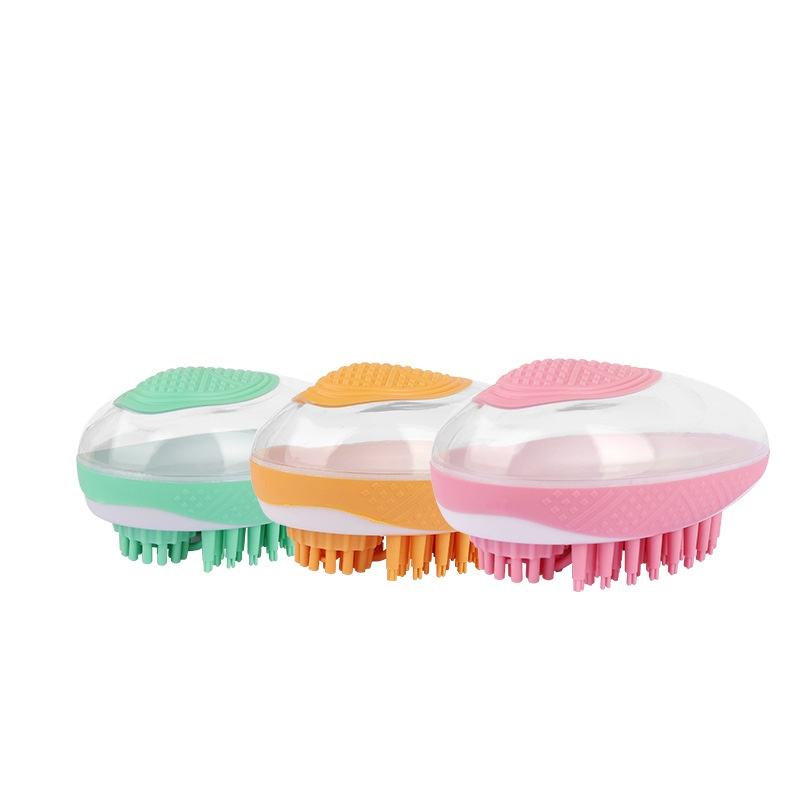 Dog Cat Bath Brush 2-in-1 Pet SPA 